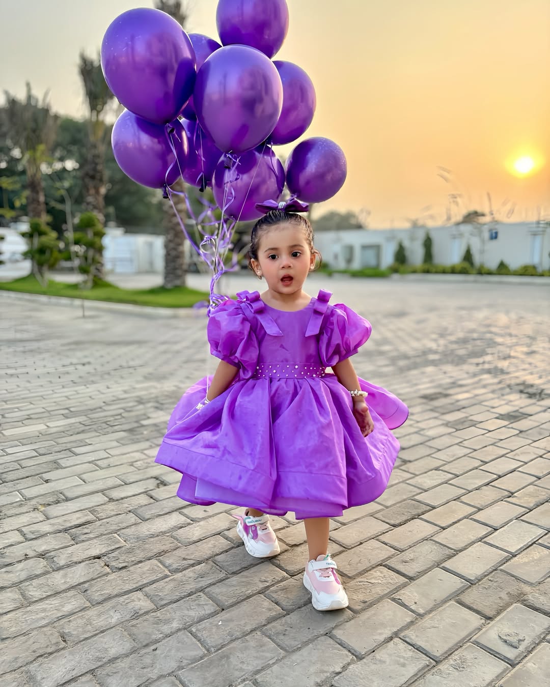 Fairy Twirl Puffy Birthday Party Wear Princess Gown
