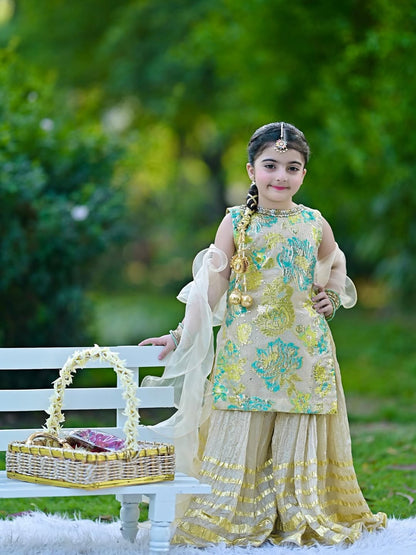 Aanya Green Festive Set