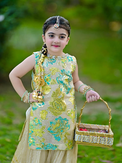 Aanya Green Festive Set