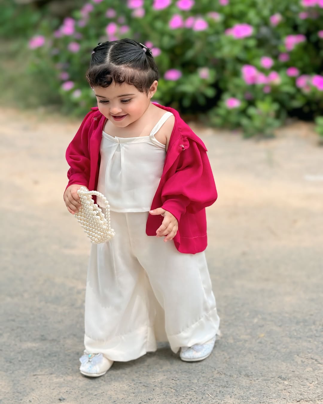 Mini Diva Shrug Palazzo Set