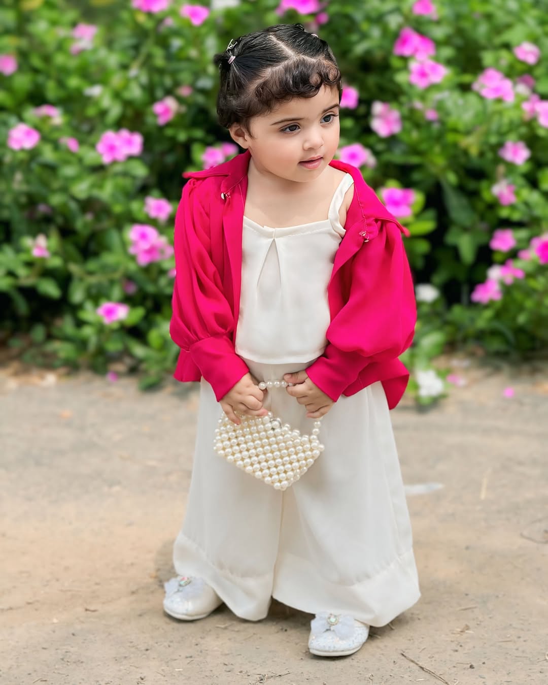 Mini Diva Shrug Palazzo Set