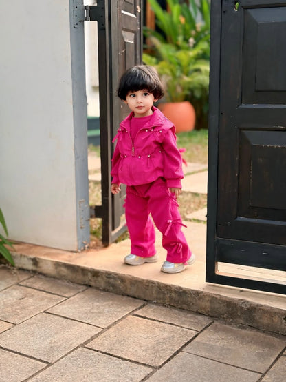 Saanvi Pink Desiner  Set