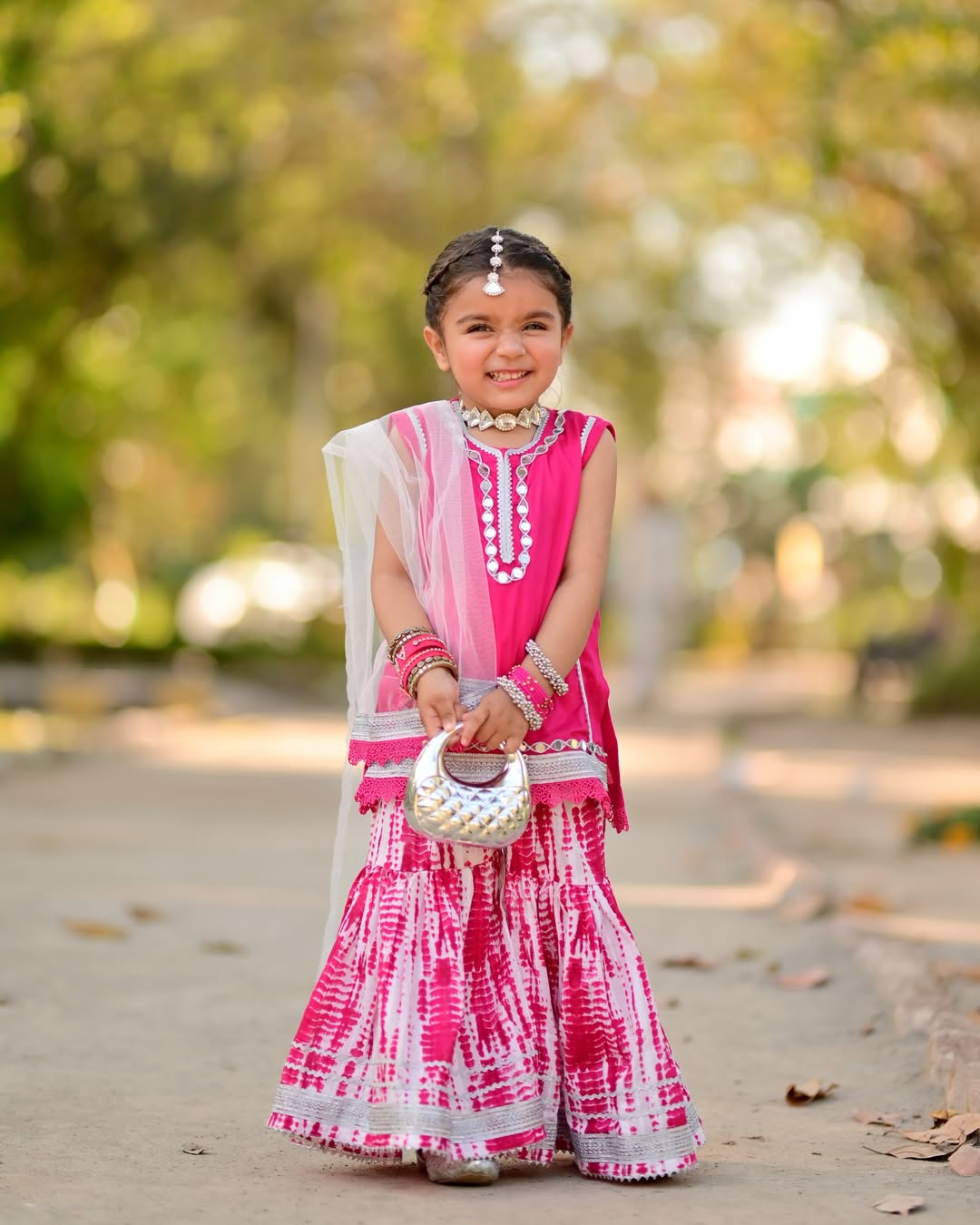 Shanaya Pretty Pink Sharara Set