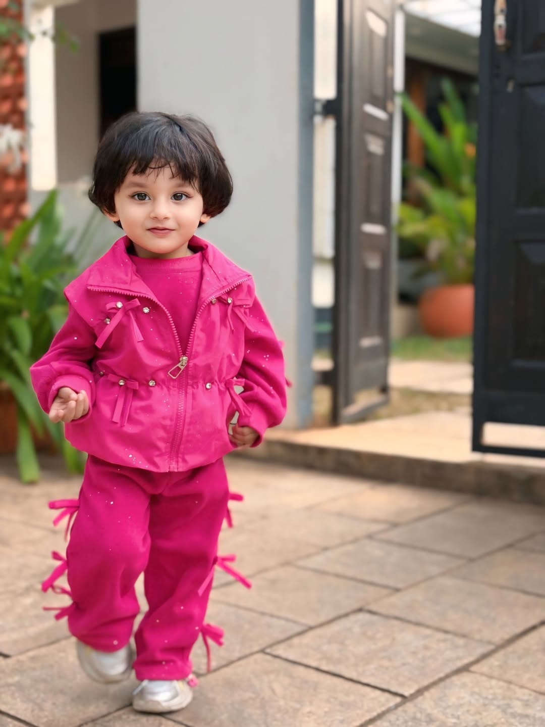 Saanvi Pink Desiner  Set