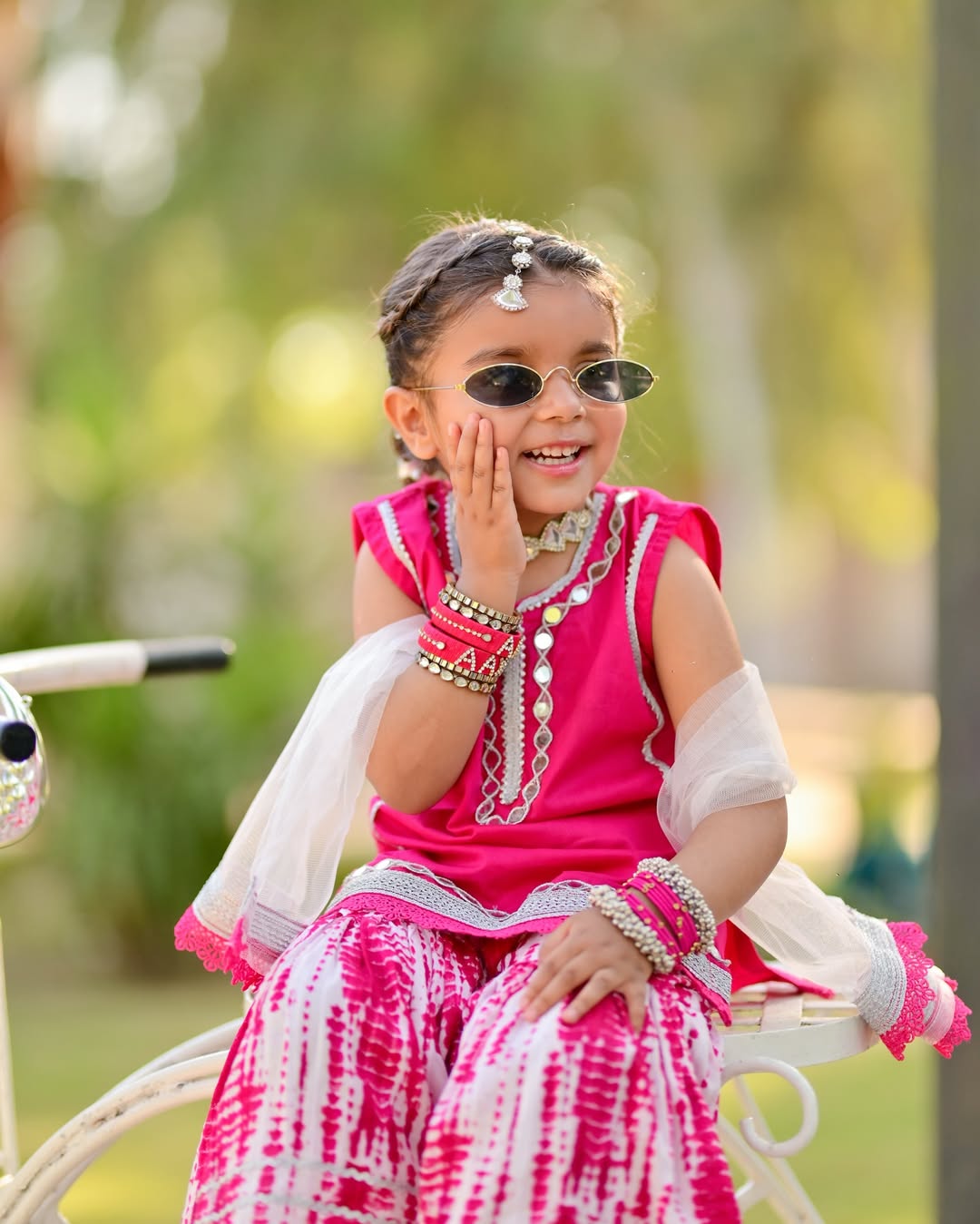 Shanaya Pretty Pink Sharara Set