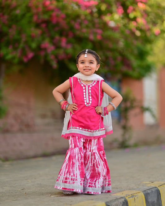 Shanaya Pretty Pink Sharara Set
