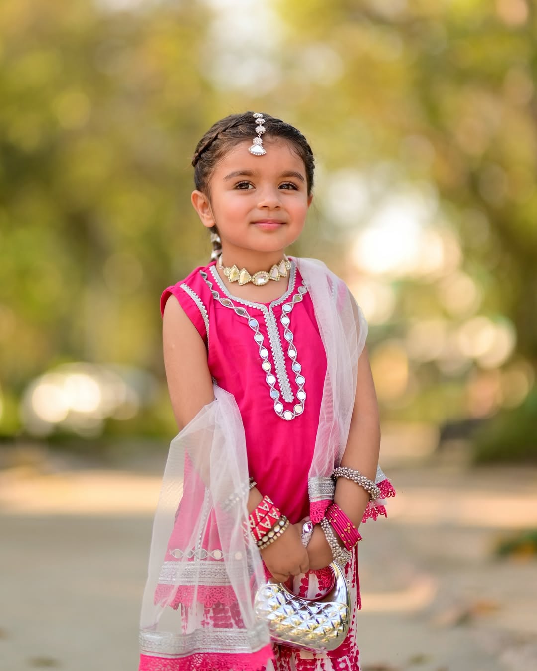 Shanaya Pretty Pink Sharara Set