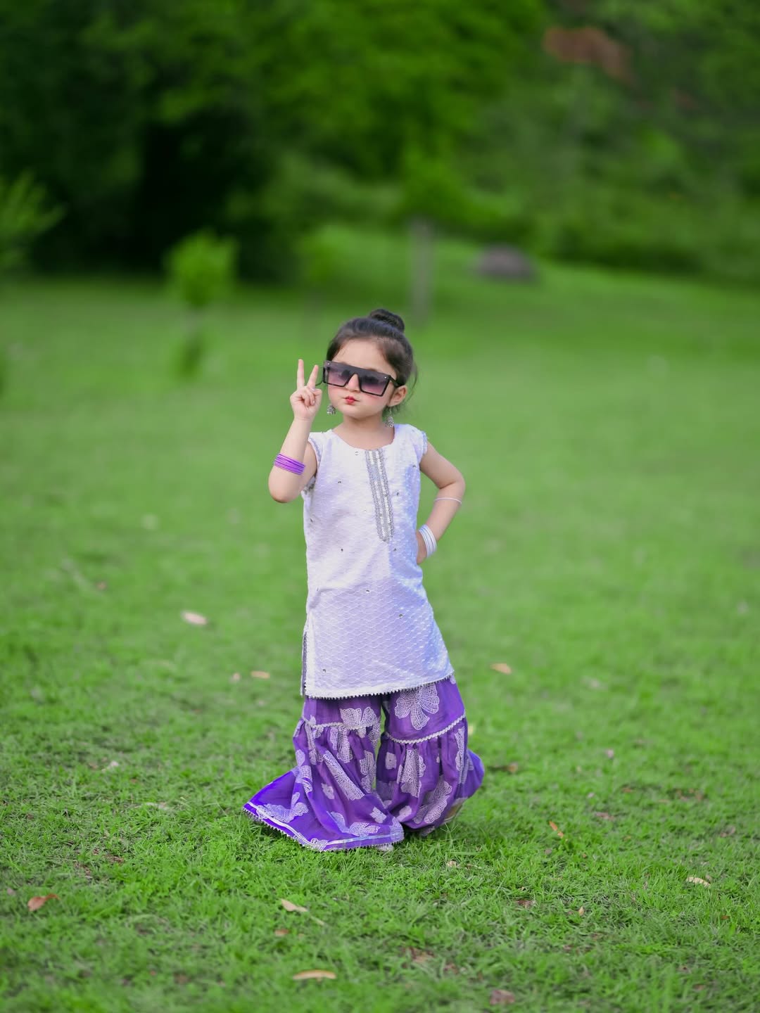 Anvika Lavender Dream Sharara Set