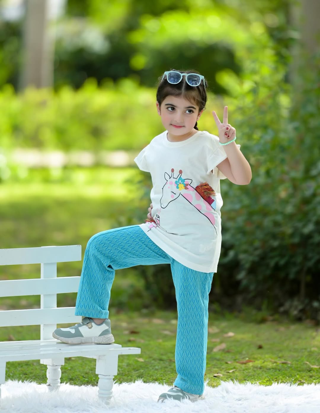 Aradhya White Casual Set