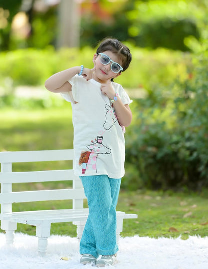 Aradhya White Casual Set