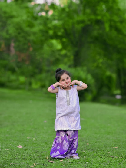 Anvika Lavender Dream Sharara Set