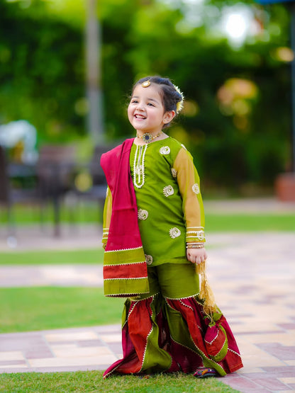 Little Rangriti  Royal Traditional  Sharara