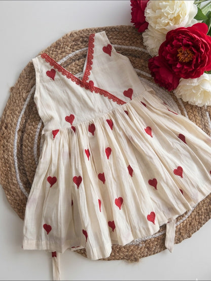 Frost Bloom Denim Dress