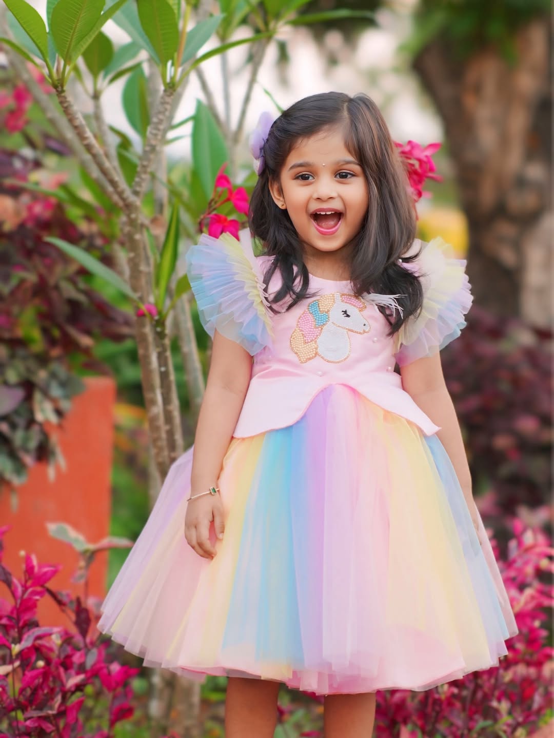 Dreamy Unicorn Party Wear Dress