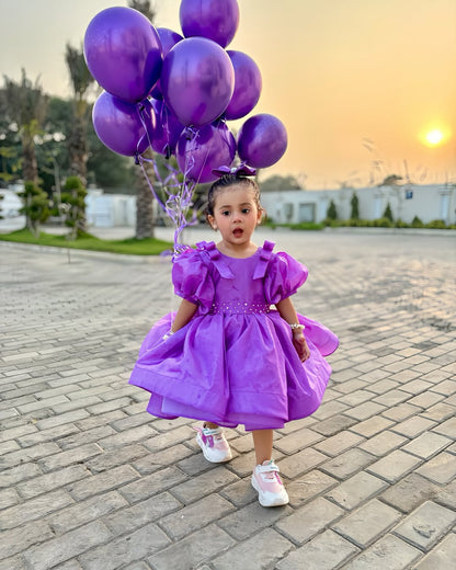 Fairy Twirl Puffy Birthday Party Wear Princess Gown