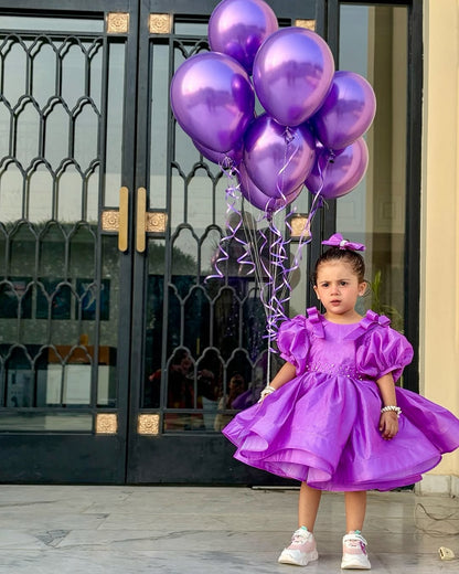 Fairy Twirl Puffy Birthday Party Wear Princess Gown