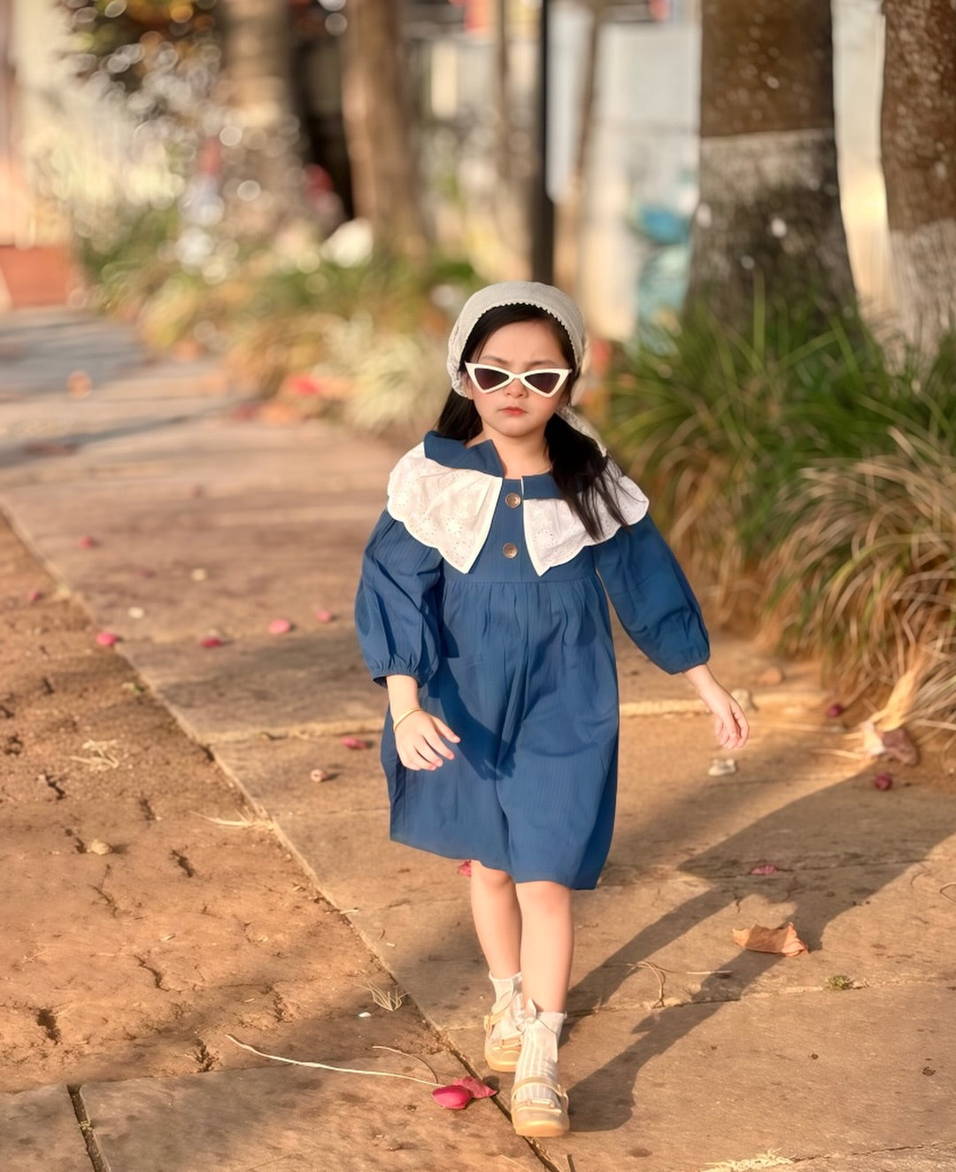 Riya Cute Doll Collar Frock