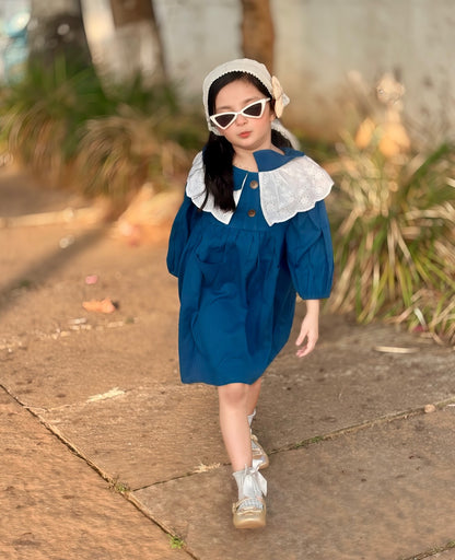 Riya Cute Doll Collar Frock
